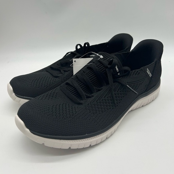 Skechers Swift Fit Hands Free Sneakers Black Size 8 NWT - Picture 5 of 11
